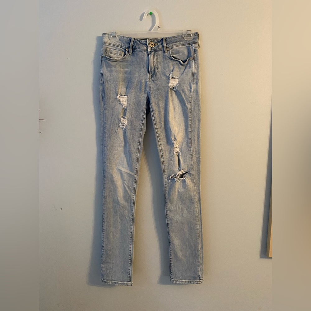 Low Rise Skinny Jeans